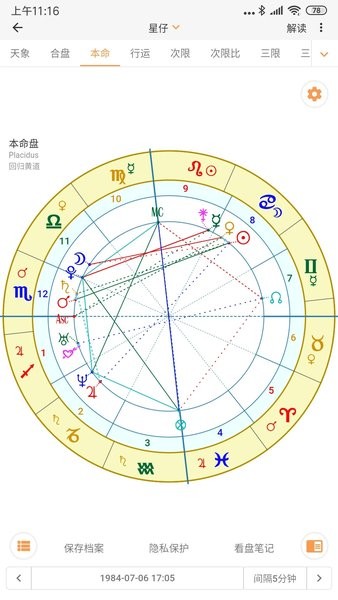 愛星盤