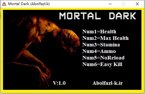 《Mortal Dark》v1.0六項修改器[Abolfazl]