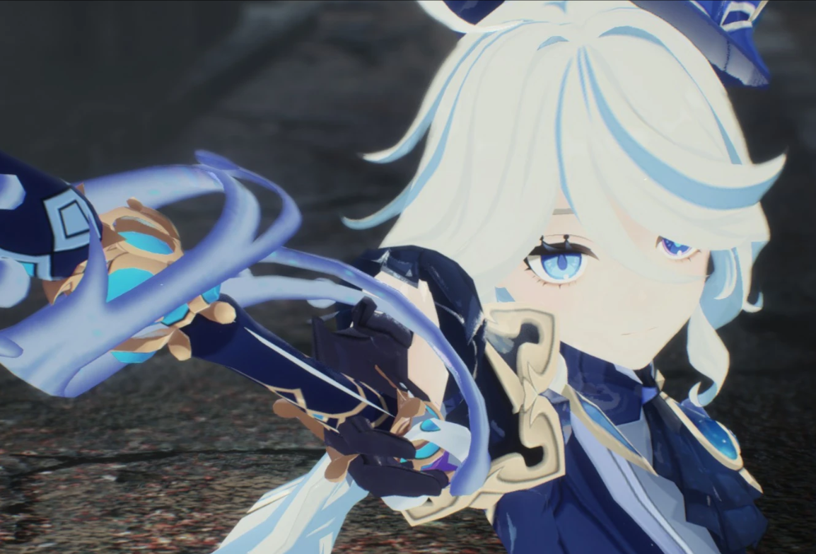 《鬼泣5》水神芙寧娜替換VMOD