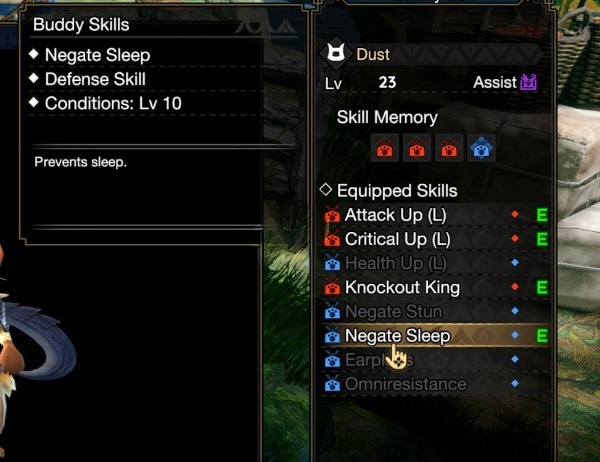 《怪物獵人：崛起》艾露貓裝備全技能MOD