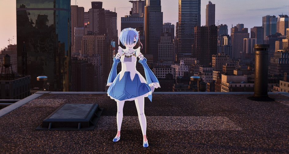 《漫威蜘蛛俠：重制版》RE0蕾姆替換蜘蛛俠MOD