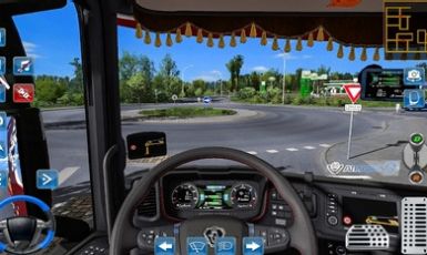 城市歐元卡車駕駛