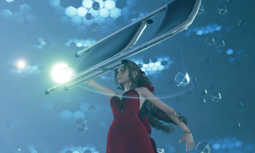 《最終幻想7：重制版》愛麗絲折凳武器MOD