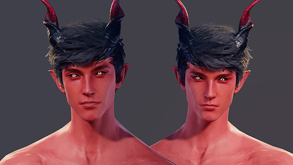 《博德之門3》埃爾戈斯的頭像和傷疤MOD