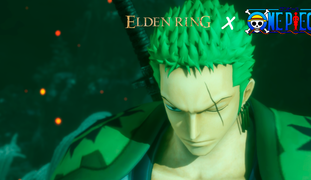 《只狼：影逝二度》海賊王索隆替換狼外觀MOD