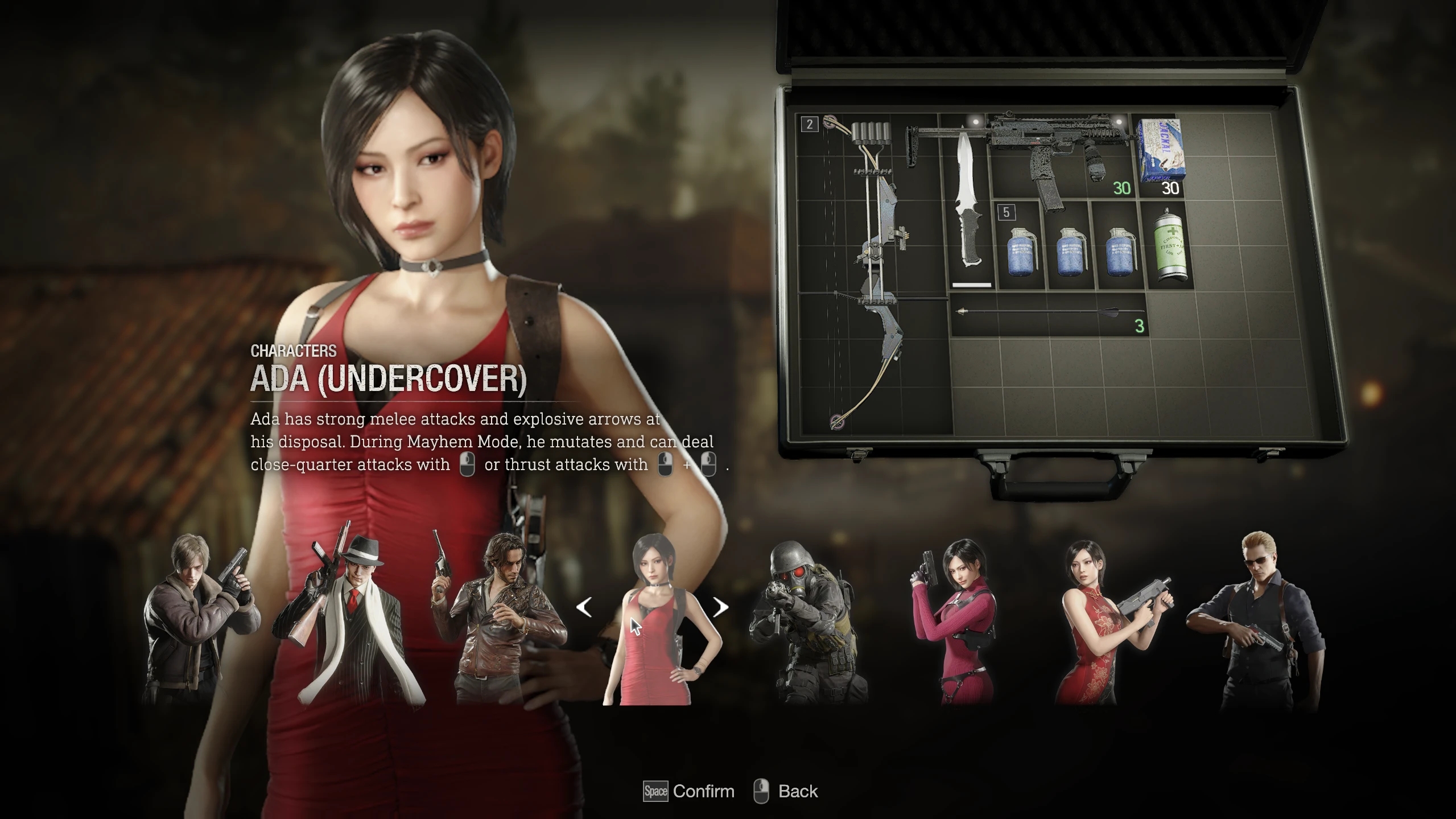 《生化危機4：重制版》艾達取代克勞澤MOD[正式版]