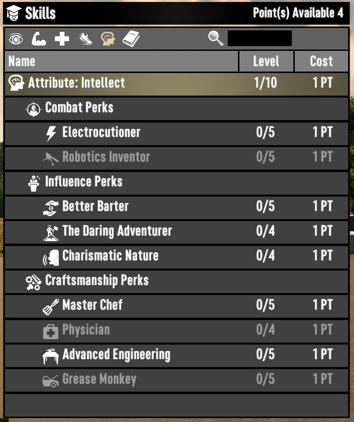 《七日殺》Master Chef技能主屬性修改MOD