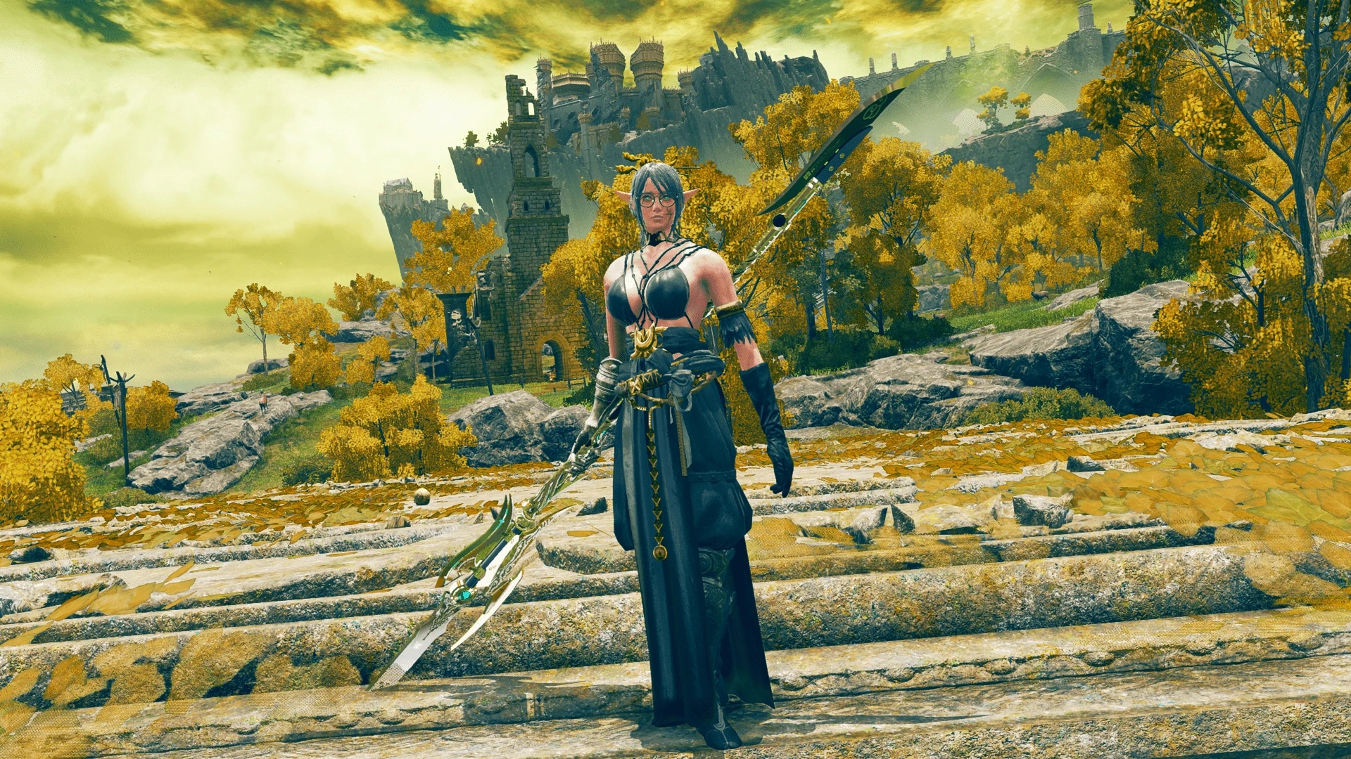 《艾爾登法環》性感風情露背精靈服飾MOD