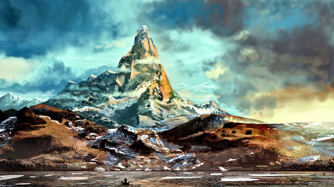 《上古卷軸5：天際》迷霧山脈主菜單背景音樂替換MOD