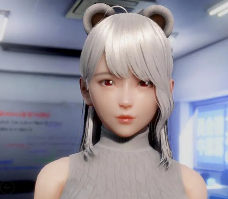 《ROOM Girl》優雅文靜白毛小姐姐MOD