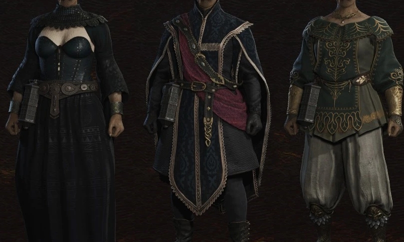 《龍之信條2》宮廷束腰衣替換MOD