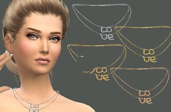 《模擬人生4》金屬四葉項鏈MOD