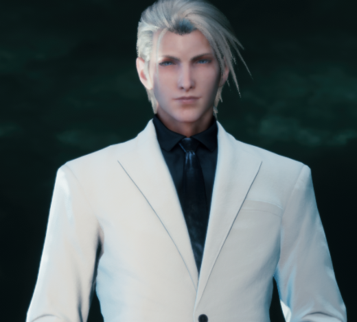 《最終幻想7：重制版》魯弗斯帥氣白西裝MOD