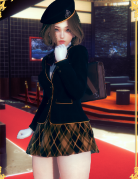 《AI少女》可愛藝術風制服美少女MOD