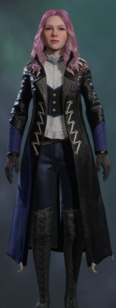 《霍格沃茨之遺》藍色龍紋外套MOD