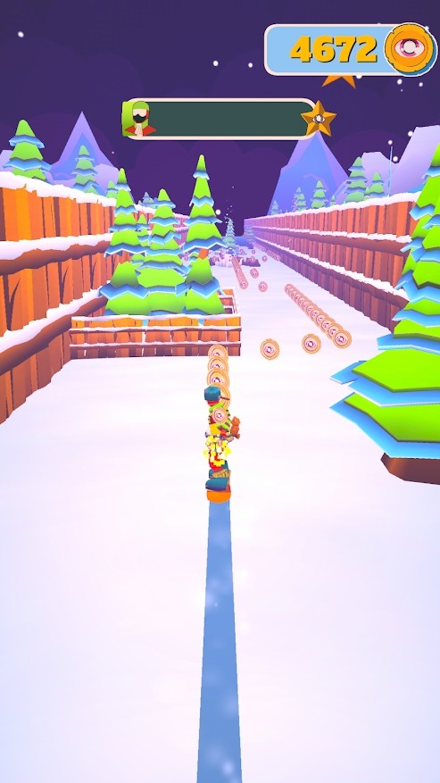 下雪滑雪板大師3D