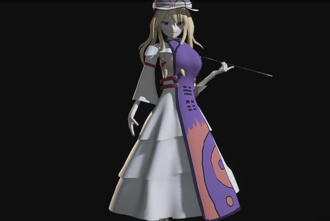 《生化危機8：村莊》東方八云紫替換吸血鬼夫人MOD