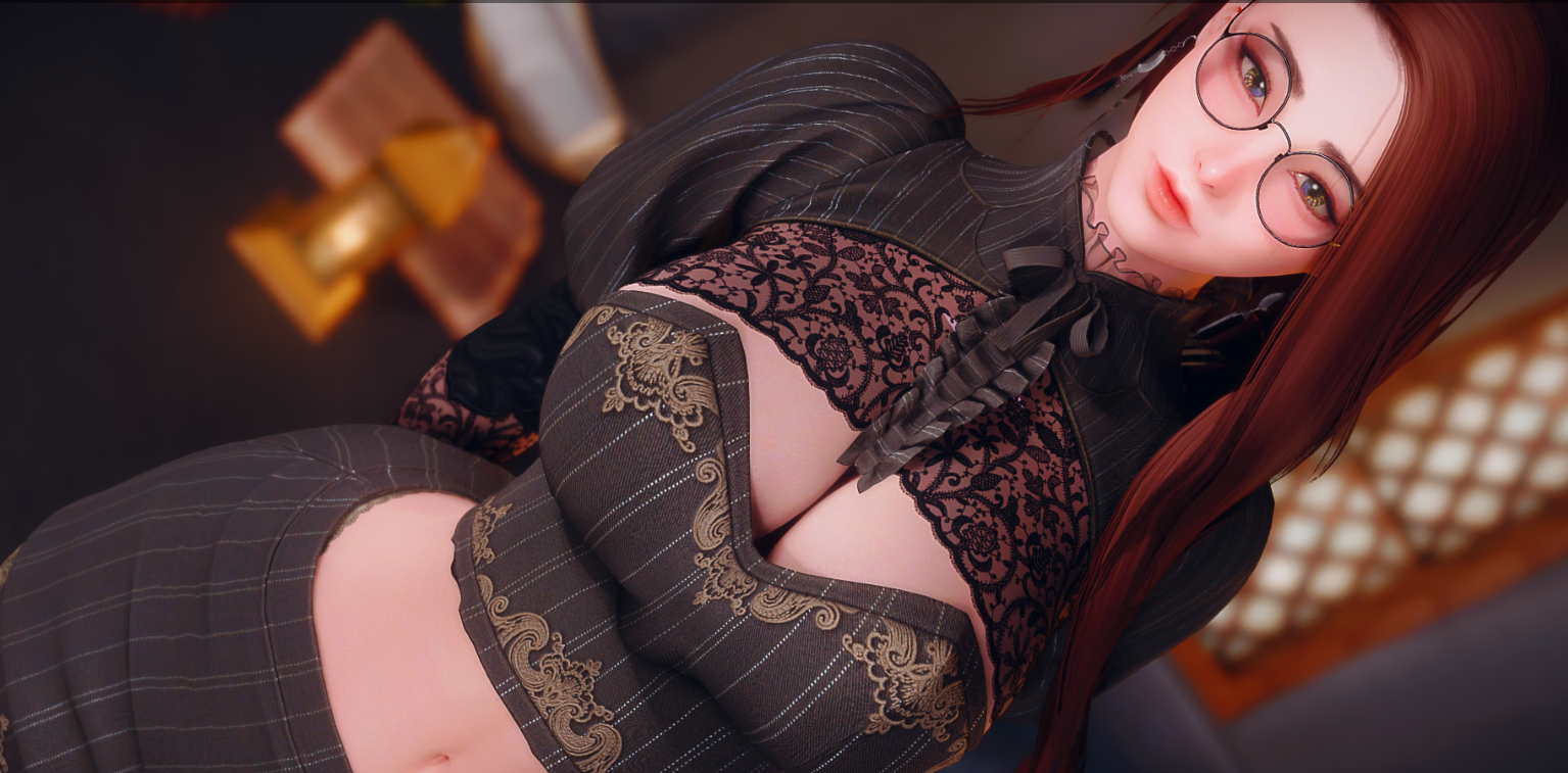 《上古卷軸5：天際重制版》性感成熟韓風(fēng)御姐預(yù)設(shè)MOD
