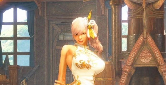 《怪物獵人：崛起》旗袍搔鳥套MOD