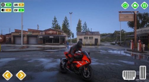 登山模擬摩托車
