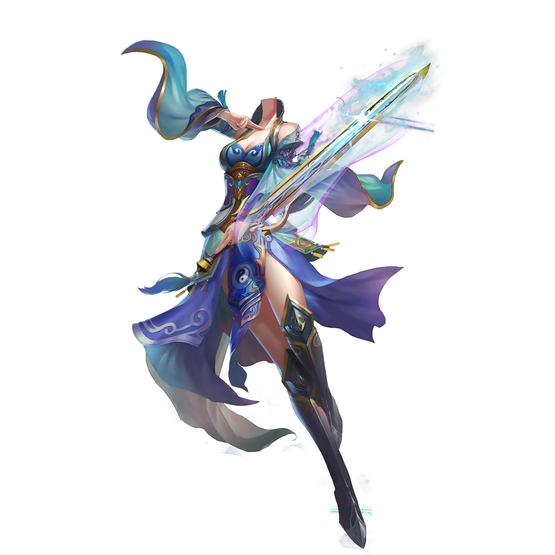 《鬼谷八荒》水墨風服裝包MOD