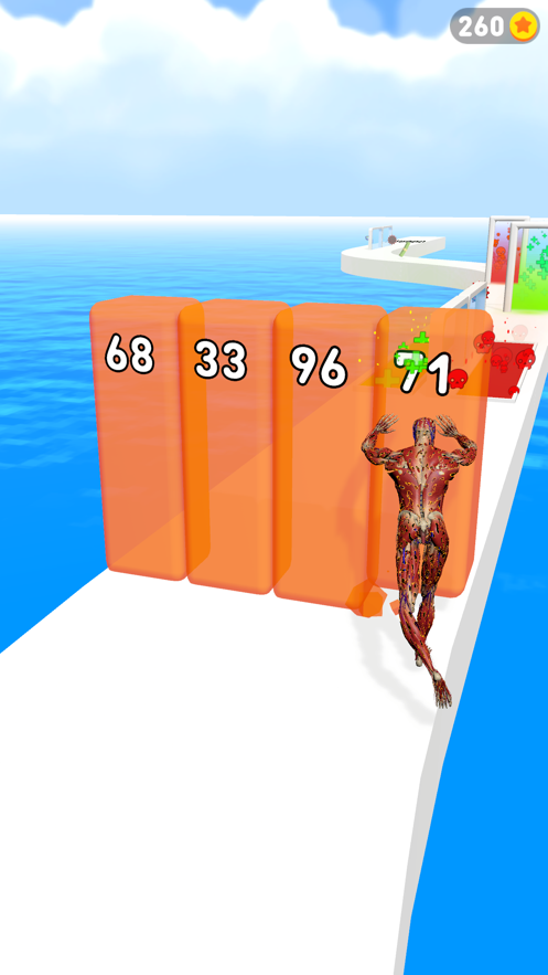 人類賽跑3D比賽