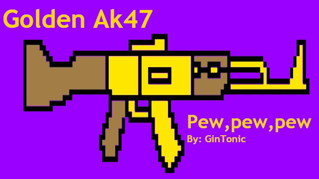 《邊緣世界》黃金AK-47武器v1.2MOD