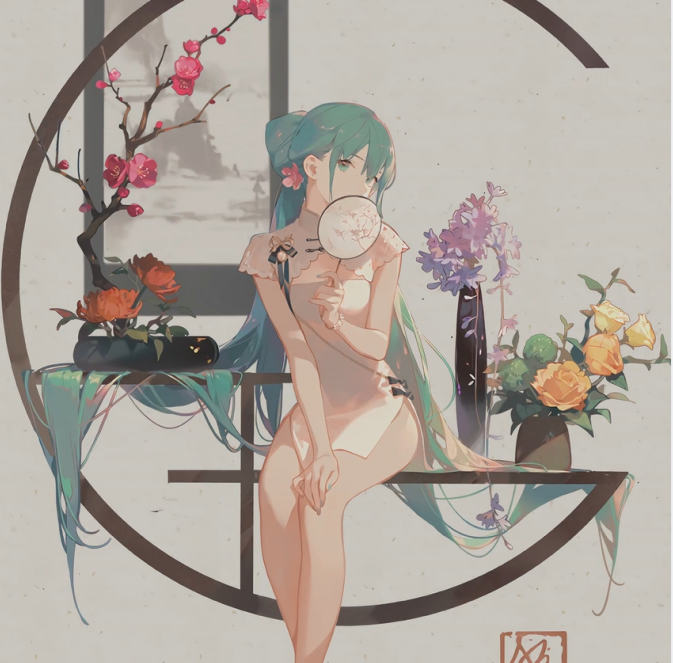 《Wallpaper Engine》初音韶華高清動態壁紙