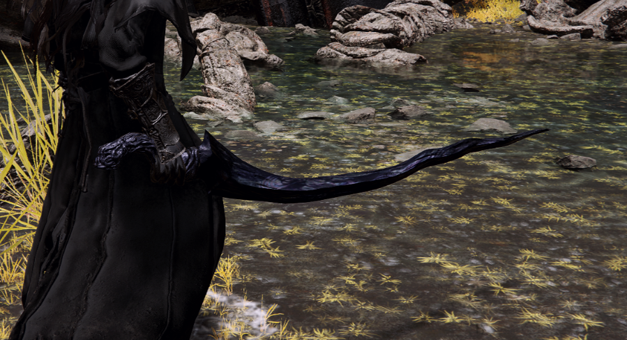 《艾爾登法環》蒙葛特咒劍深靛藍紋理MOD
