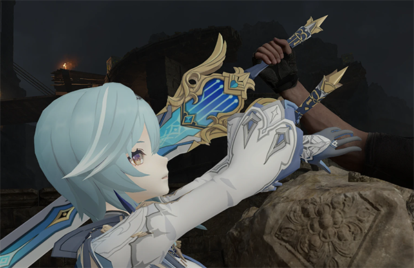 《生化危機4：重制版》蒼古自由之誓替換匕首MOD[正式版]