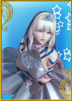 《AI少女》白色短發灰色優雅長裙美少女MOD