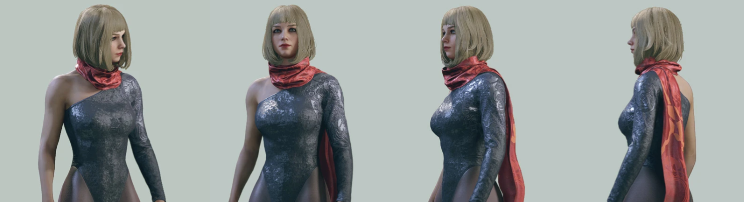 《星空》德爾加多女款服裝MOD