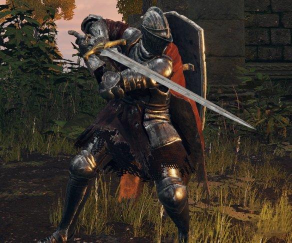 《艾爾登法環》黑暗之魂3洛斯里克騎士鎧甲MOD