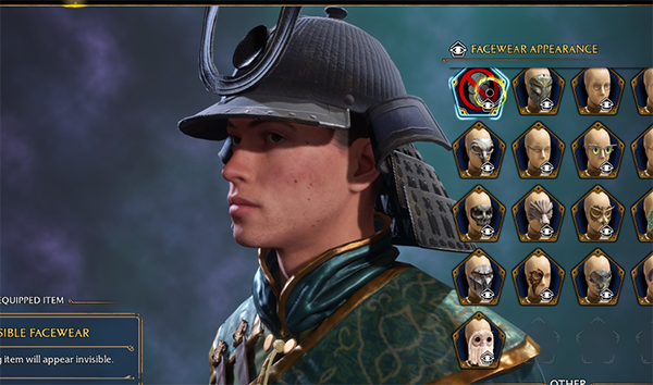 《霍格沃茨之遺》武士頭盔帽子MOD