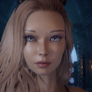 《懲戒魅魔》深邃眼眸金發(fā)嬌娃捏臉MOD