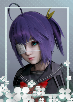 《AI少女》可愛黑發眼罩動漫少女小鳥游六花MOD