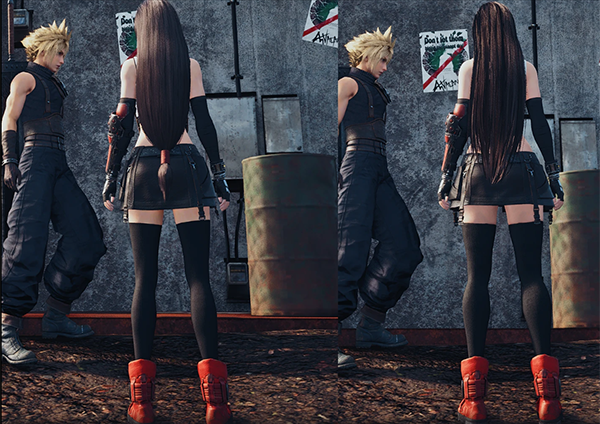 《最終幻想7：重制版》蒂法4K精致標準體型MOD