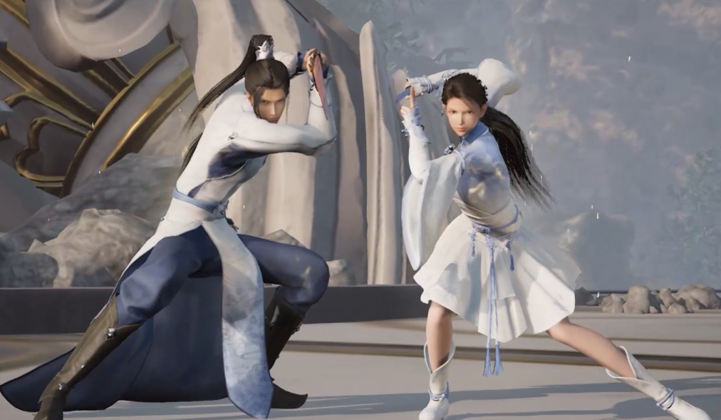 《仙劍奇俠傳7》修吾飄逸天空藍碧海青天服裝MOD[正式版]