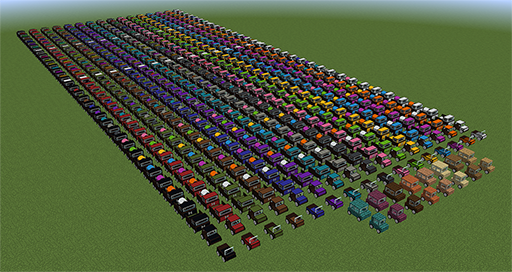 《我的世界》1.19.4終極汽車MOD