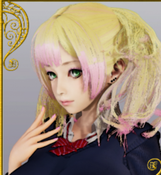 《AI少女》時尚挑染發小姐姐MOD