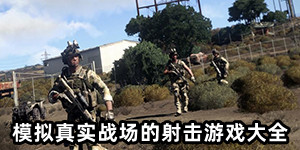模拟真实战场的射击游戏大全