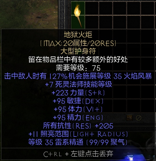 《暗黑破壞神2：重置版》超稀神符地獄火加強版冠軍旗MOD