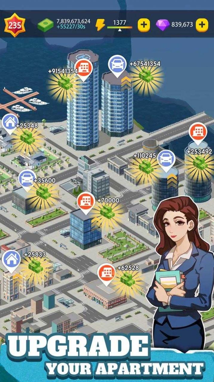 閑置的企業(yè)大亨無限金幣版