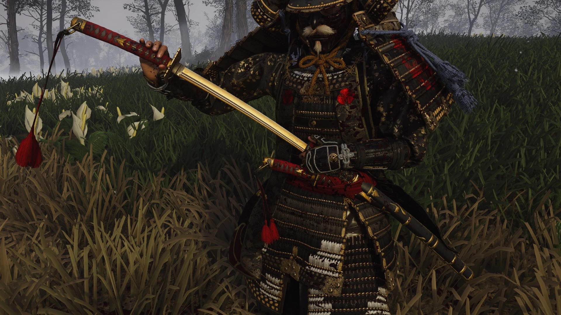 《對馬島之魂：導演剪輯版》紅龍武士刀MOD