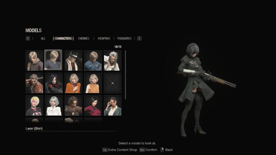 《生化危機4：重制版》2B小姐姐替換里昂MOD[正式版]