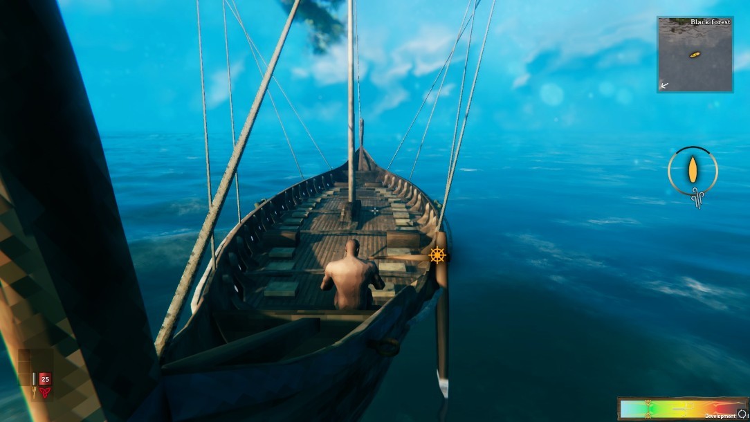 《Valheim：英靈神殿》帆船大修MOD
