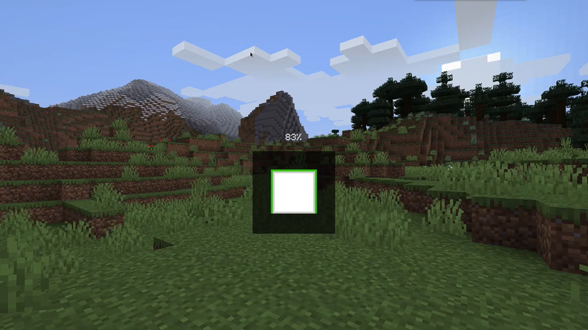 《我的世界》1.19.3無縫加載界面MOD