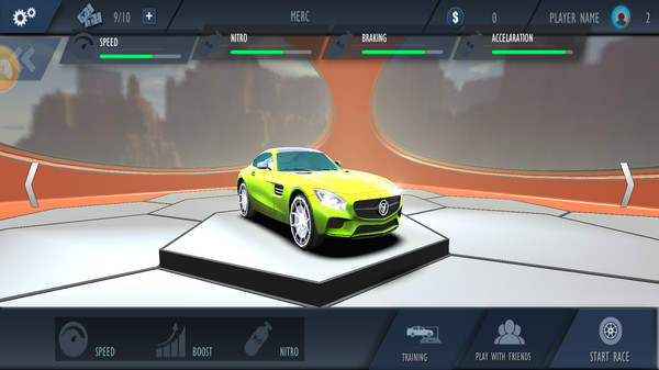 逼真的蘭博基尼停車