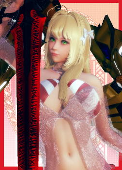 《AI少女》性感金發(fā)泳裝美少女MOD