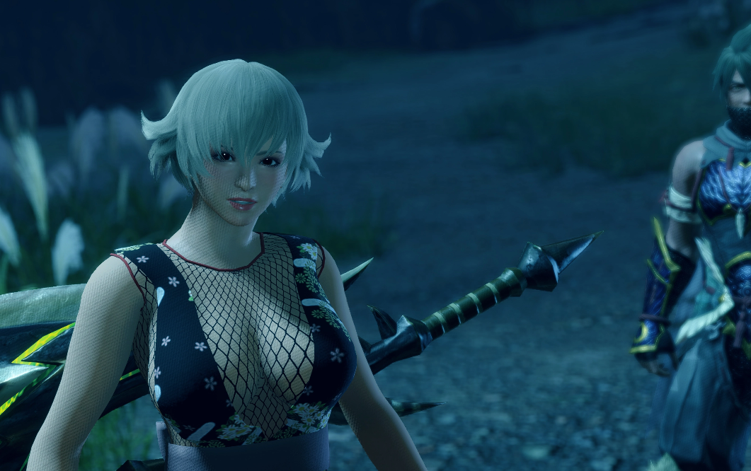 《怪物獵人崛起：曙光》性感女忍者風迅龍套裝MOD